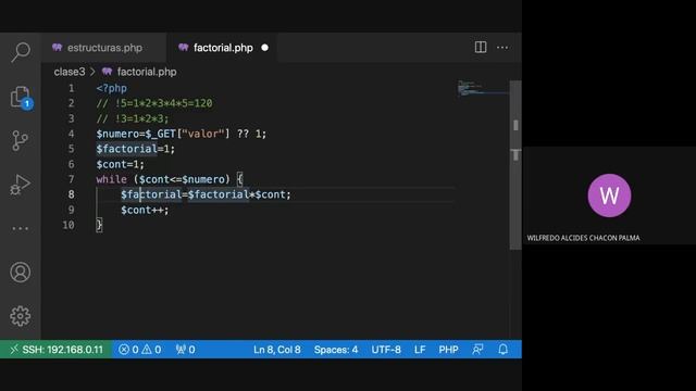Estructuras de control en PHP смотреть онлайн