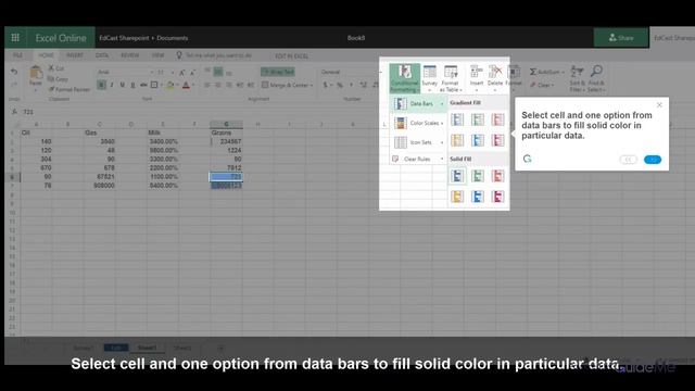 How to Add and Format Table of Excel Online @Office365 смотреть онлайн