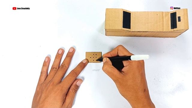 How To Make Telephone With Cardboard | Homemade Cardboard Telephone Model