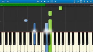 The Godfather Theme Song (Тема из к/ф «Крестный отец») [Piano Tutorial] Synthesia