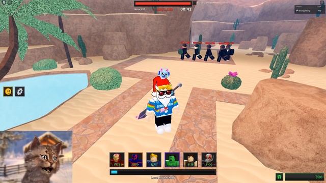 Roblox Tower Defense But With SuperHeroes смотреть онлайн