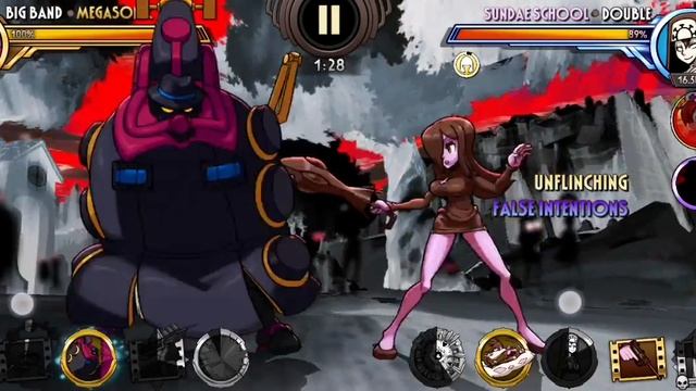 Skullgirls Mobile - Megasonic vs Holodeck master first node смотреть онлайн