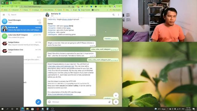 Mikrotik Client Monitoring - Bagian 1 - Membuat Bot dan Grup Telegram смотреть онлайн