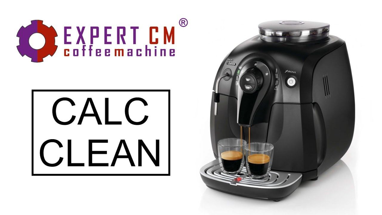 Чистка от накипи кофемашины Philips Saeco Xsmall HD смотреть онлайн