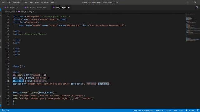 14-?Working On Edit Box-2 Php ? Multivendor eCommerce Website смотреть онлайн