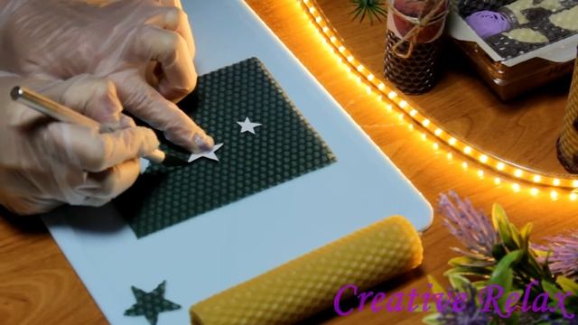 Оригинальная Свеча из вощины. А ВЫ СМОЖЕТЕ ПОВТОРИТЬ?! Мастер-Класс. смотреть онлайн