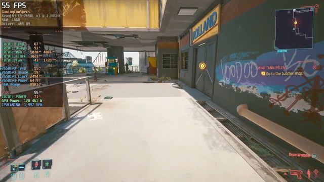 Cyberpunk 2077 | Go to the Chapel and Talk with Placide | GTX 1070Ti | 1080p High | E5 2650L v3 смотреть онлайн