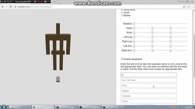 Minecraft Tutorial Armor Stand Generator смотреть онлайн