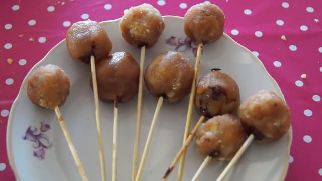 Как сделать  конфеты на палочке Cakepops