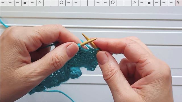 Узор спицами. Вертикальные дорожки с ШИШЕЧКАМИ смотреть онлайн