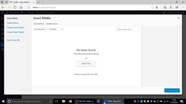 Come aggiungere un avatar al vostro profilo su un sito Wordpress смотреть онлайн