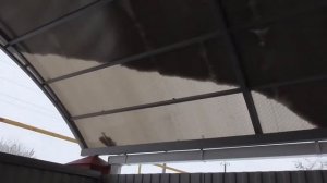 Что будет с вашим поликарбонатом через пол-года..