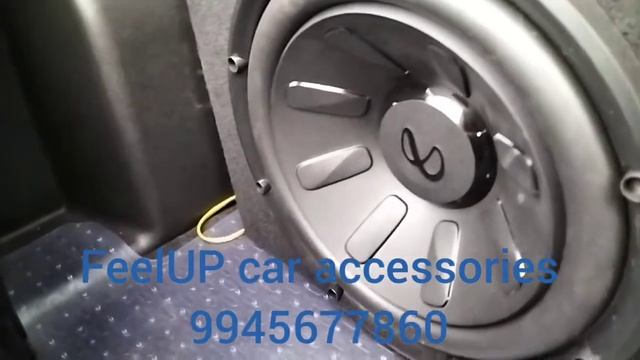 Infinity Reference 6530 And 6522 Speaker With Reference Subwoofer. #blaupunkt 980 Android