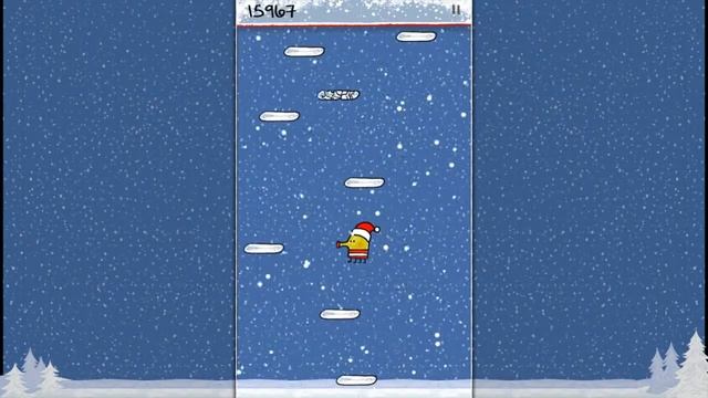 Doodle Jump: Christmas Android GamePlay HD | Doodle Jump: Рождественский - Андроид игра смотреть онлайн
