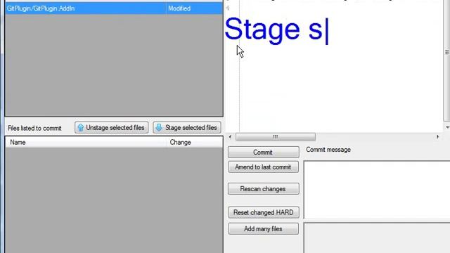 Git Extensions - 2 Commit changes смотреть онлайн