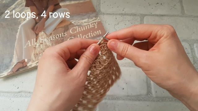 Удививило.? Вяжем сеточку с эффектом протяжек ? knitting pattern. смотреть онлайн