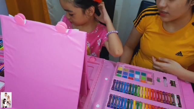 PART 2 | MURANG PAINTING AND DRAWING SET FOR KIDS FROM LAZADA 2020 | ANG SAYA NILA| ?Rodamae Marque смотреть онлайн