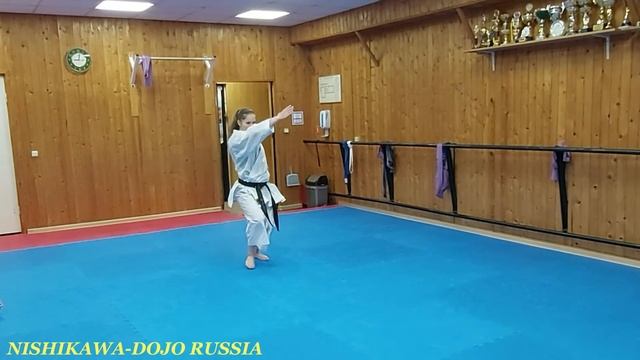 Сётокан каратэ Ката Годзюшихо Шо (тренировка)/ Shotokan Karate Kata Gojushiho Sho (eğitim)