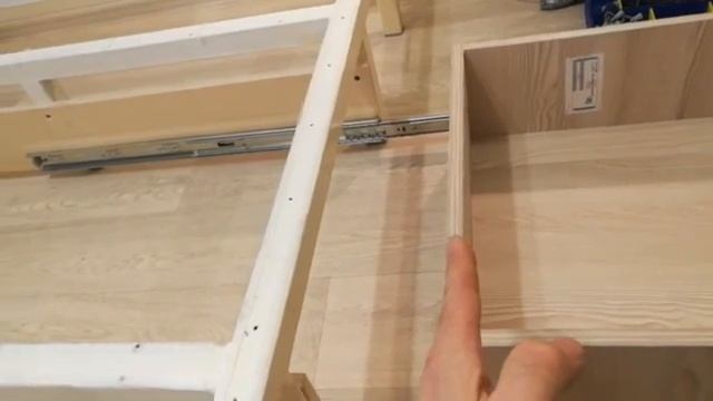 Ящик под кроватью, выдвижной смотреть онлайн