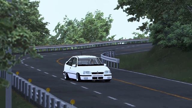 Opel Kadett GSi 2.0 16v Assetto Corsa смотреть онлайн