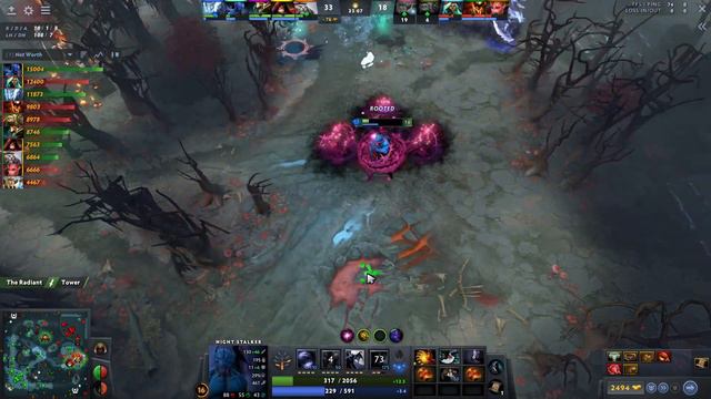 Nightstalker Dota 2 7.33 Miracle with 27 Kills - Midas смотреть онлайн