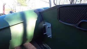 УСТАНОВКА КОЛЁС НА ЛОДКУ ПВХ И ИСПЫТАНИЕ ХОДОВЫХ КАЧЕСТВ САМОЙ ЛОДКИ!