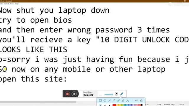 How to Clear/Remove Acer Bios Password Nitro 5 BIOS Password Crack ) (Crack 10 DIGIT Unlock CODE) смотреть онлайн