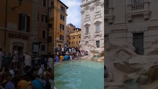 Фонтан Треви в Риме смотреть онлайн