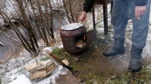 Как обжечь казан алюминевый.