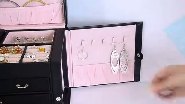 ШКАТУЛКА БОЛЬШАЯ ДЛЯ ЮВЕЛИРНЫХ УКРАШЕНИЙ: ОБЗОР смотреть онлайн