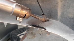 Ремонт порванного бампера под грунт, шпаклевка не потребуется!