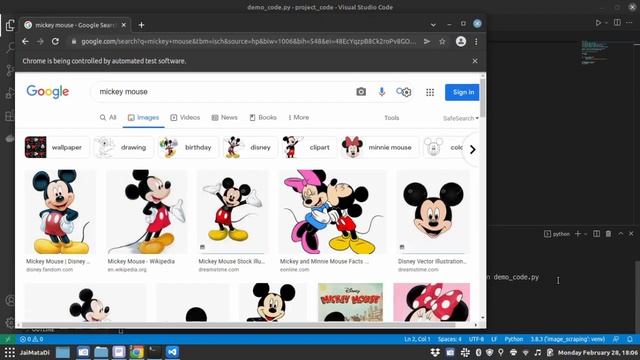 Selenium Tutorial Python | Automate Google Image Downloading | Download Webdriver | Step by step смотреть онлайн