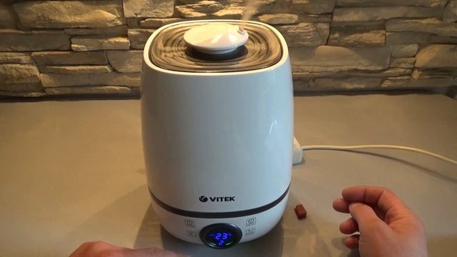 Увлажнитель воздуха VITEK! Обзор! Тест!