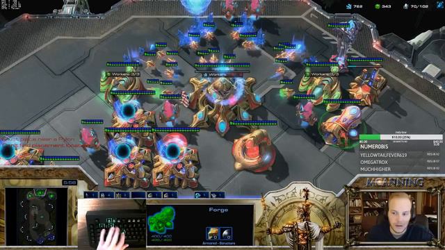 MCanning vs IIIIIIIIII Archon drop opener, ruptors vs hydra midgame смотреть онлайн