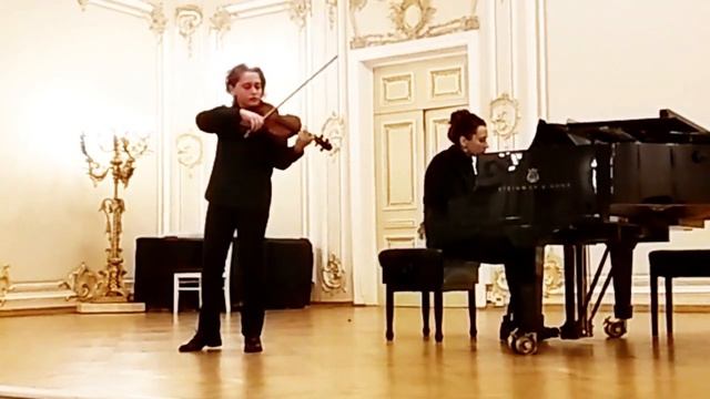 Young Violinist (11 years old) Alexander Kulitskiy - Chinese Tamburin смотреть онлайн