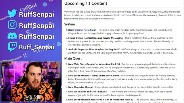 MAJOR UPDATE Coming Already!? | GENSHIN IMPACT смотреть онлайн