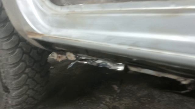 Замена коробов Шевро Нива на профильную трубу смотреть онлайн