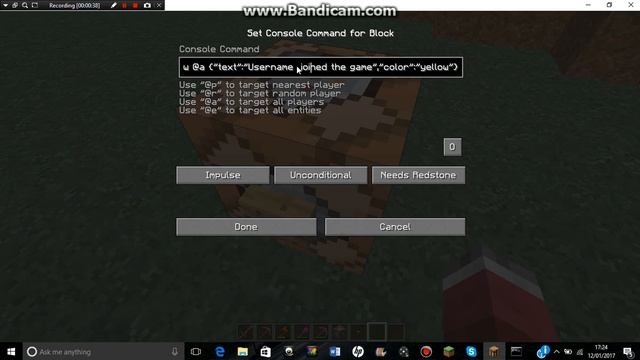 Minecraft Admin - How to make a fake join message смотреть онлайн
