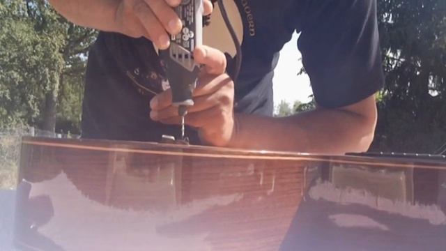 How to fit a Pickup (Prener PM) in an Classical Guitar Part One смотреть онлайн
