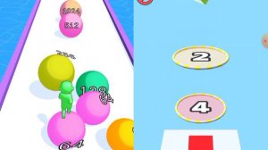 🌈👑 Runner 2048 🆚 Jelly Run 2048 All Levels Pro Game Mobile Walkthrough Vedio Gameplay ioS Android 🎮