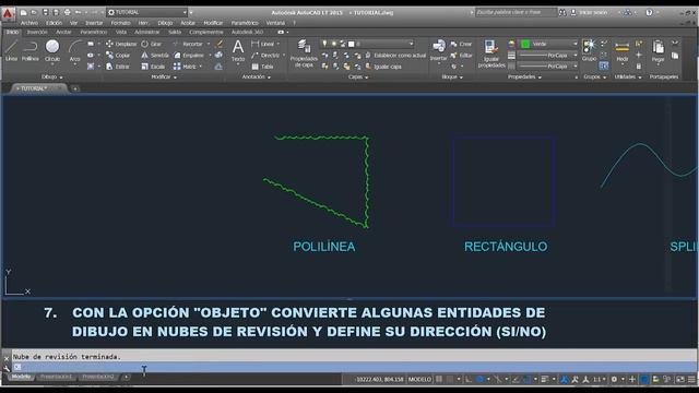 AUTOCAD LT 2015 - DIBUJA NUBES DE REVISIÓN PARA LLAMAR LA ATENCIÓN !! смотреть онлайн