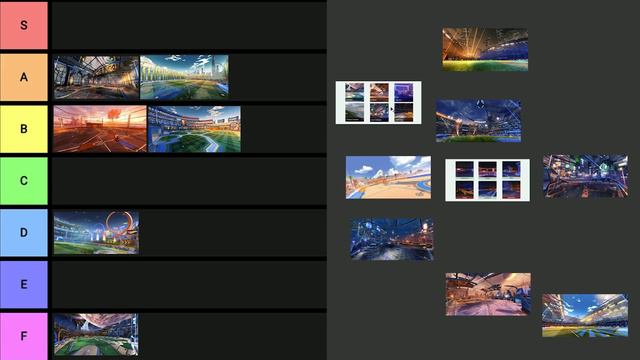 Ranking Every Rocket League Map (tier list) смотреть онлайн