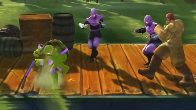 Teenage Mutant Ninja Turtles: Turtles in Time Re-Shelled Launch Trailer смотреть онлайн
