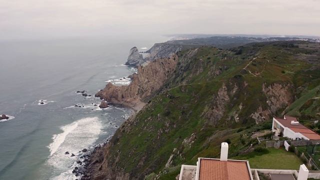 Cabo da Roca ?? / Португалия / мыс Рока / 4K / Portugal 4K / Cabo da Roca from drone / Cape Roca смотреть онлайн