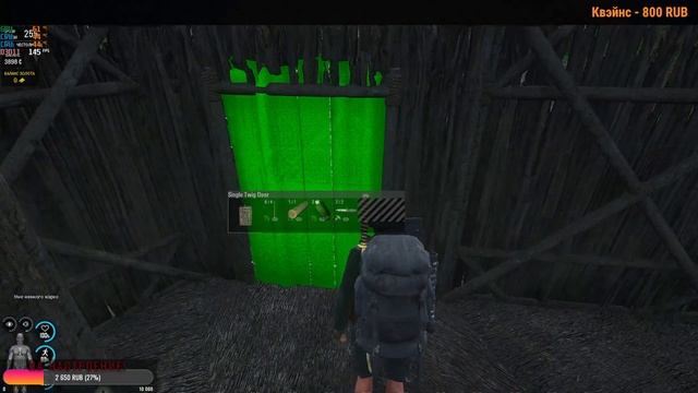 МАКСИМКА СТРОИТ ДОМ АНТИРЕЙД В SCUM смотреть онлайн