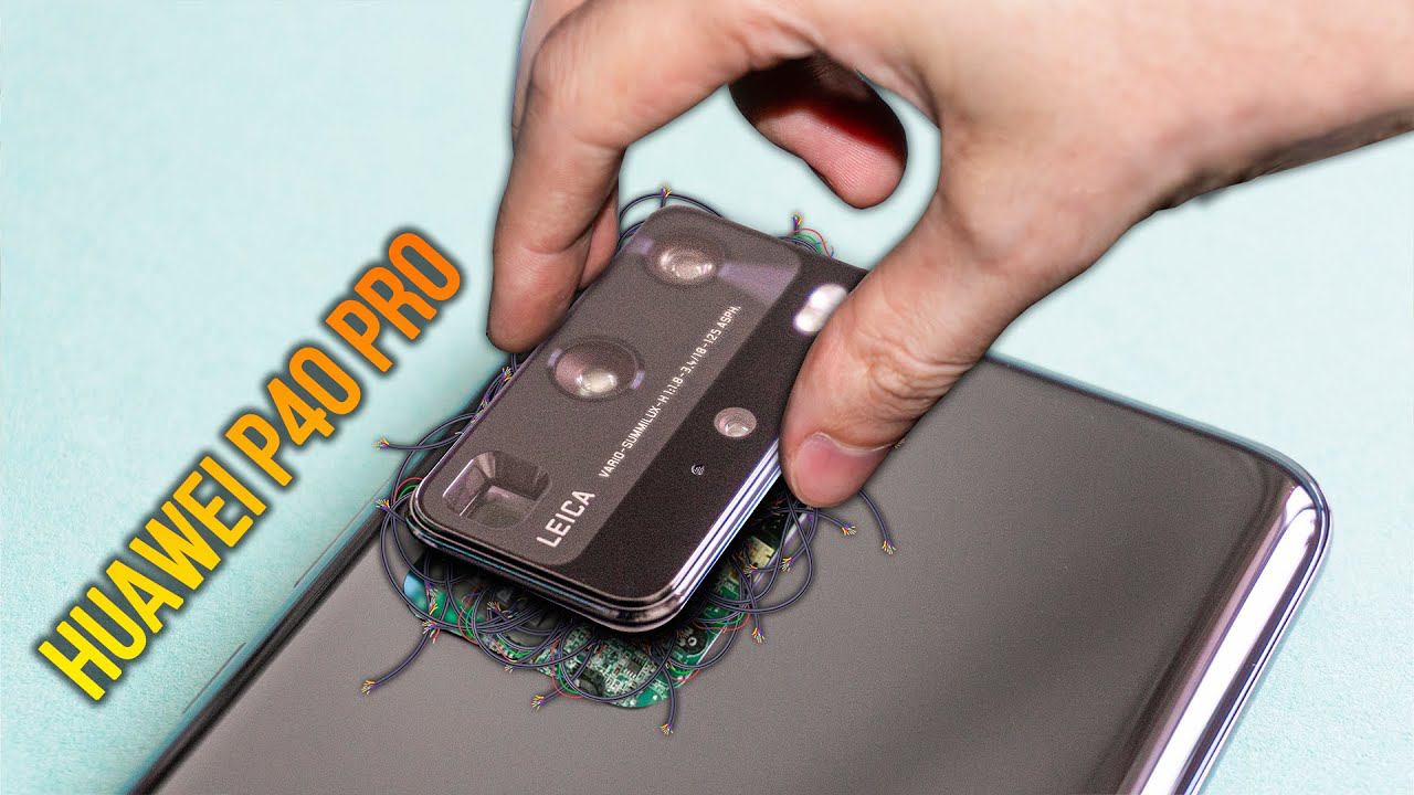 Разбор Huawei P40 Pro. Обзор простым взглядом на камерофон смотреть онлайн