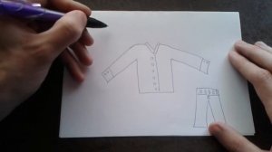 Как поэтапно нарисовать ОДЕЖДУ для начинающих и детей? How to DRAW Clothing