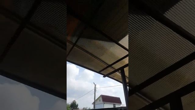 Навес трапеция