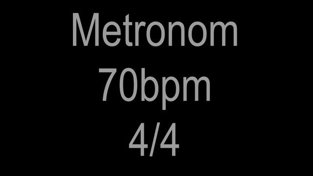 Metronom 70bpm 4/4 смотреть онлайн