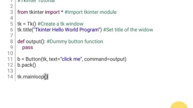Python 3 tkinter basic program Tutorial смотреть онлайн